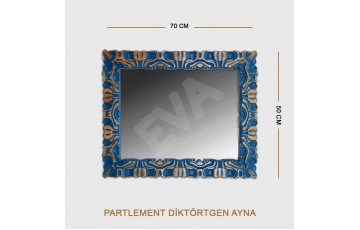 Partlement Dikdörtgen Ayna